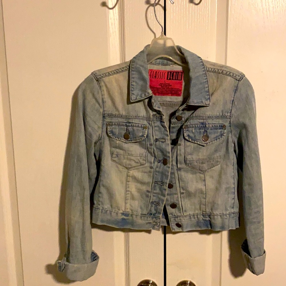 Classic Denim jacket size large